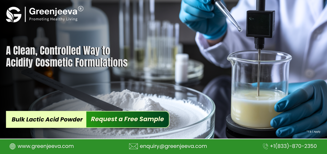 Why Formulators Are Replacing Liquid Acids with Lactic Acid Powder in Cosmetics